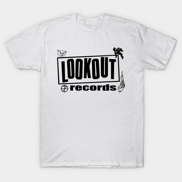 Lookout Records T-Shirt by ilrokery